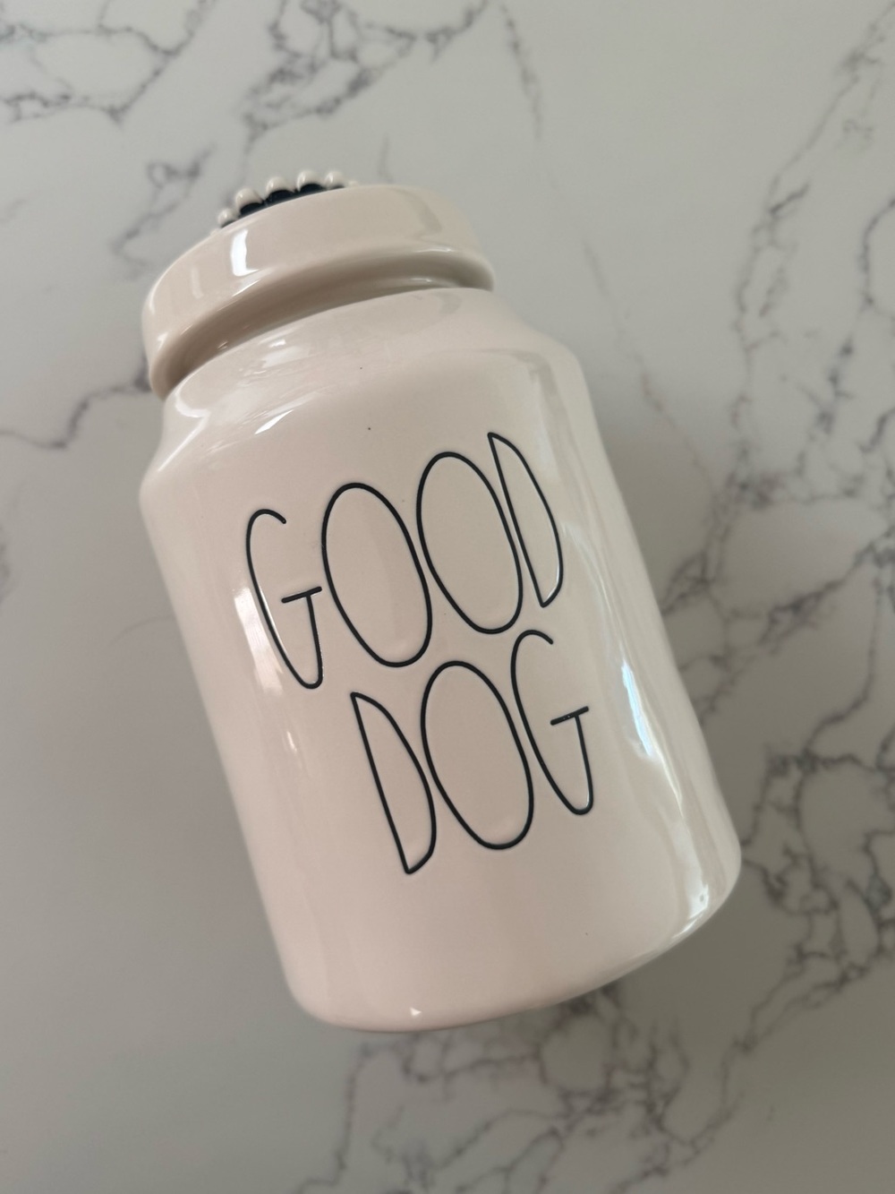Rae Dunn "Good Dog" Large Cookie Treat Jar
